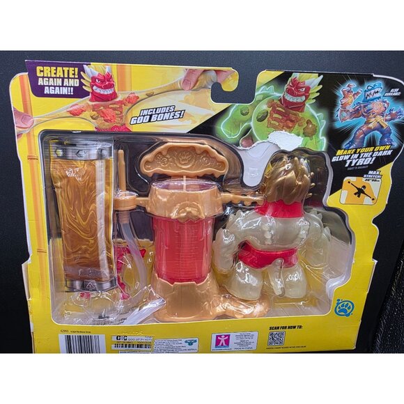 Heroes Of Goo Jit Zu Hero Creator Kit Glow In The Dark Blazagon Toy Set - Picture 6 of 7